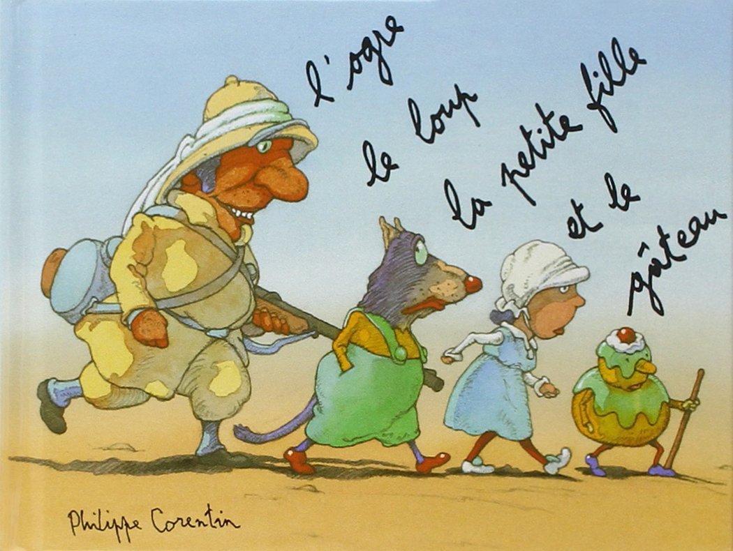 L'ogre, le loup, la petite fille et le gâteau 9782211079372