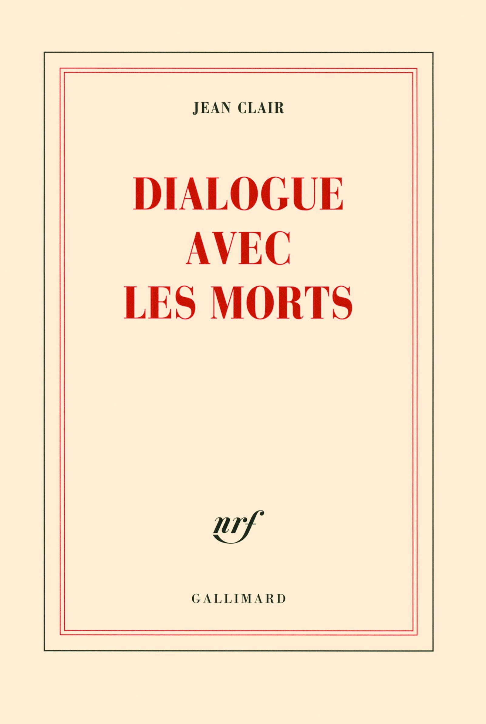 Dialogue avec les morts 9782070132102