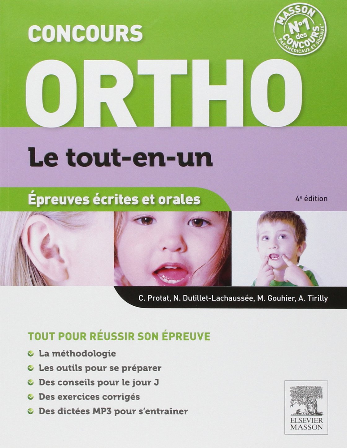 Concours Ortho Le tout-en-un Épreuves écrites et orales 9782294719530