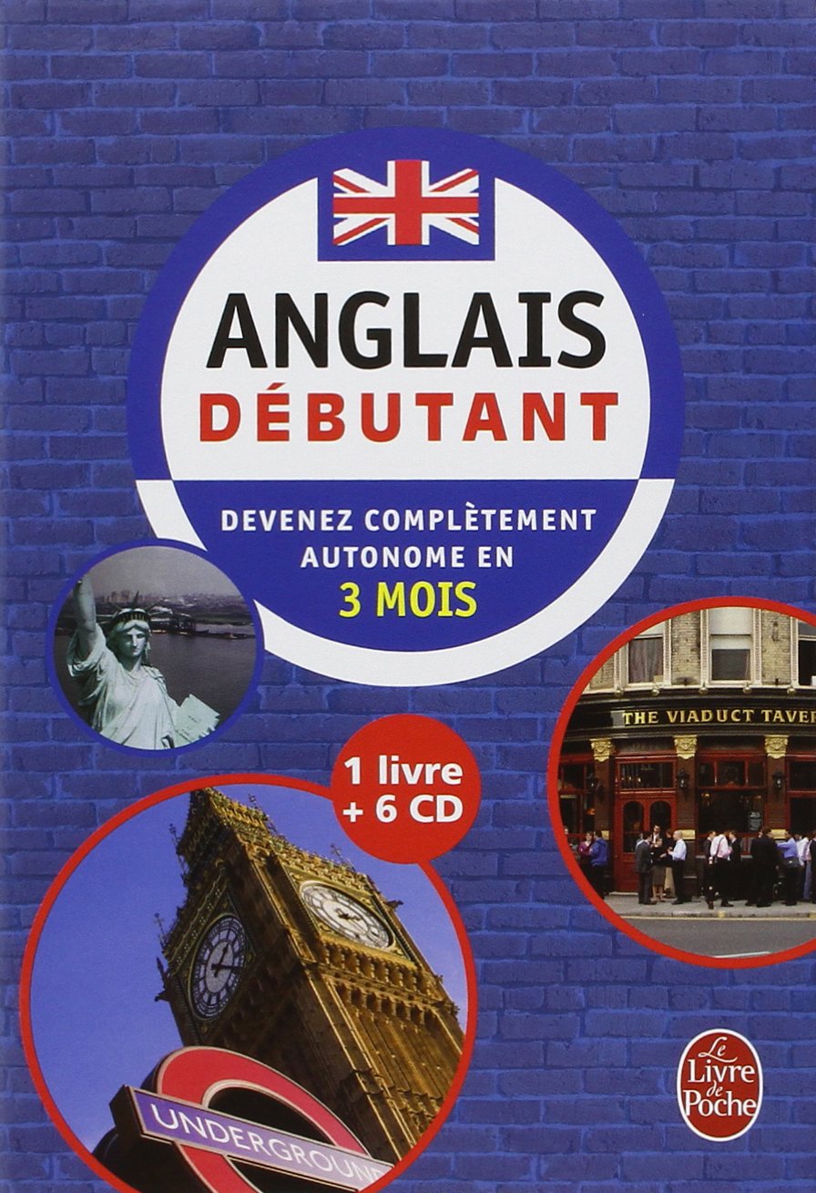 Coffret anglais débutant livre + 6 CD 9782253088035