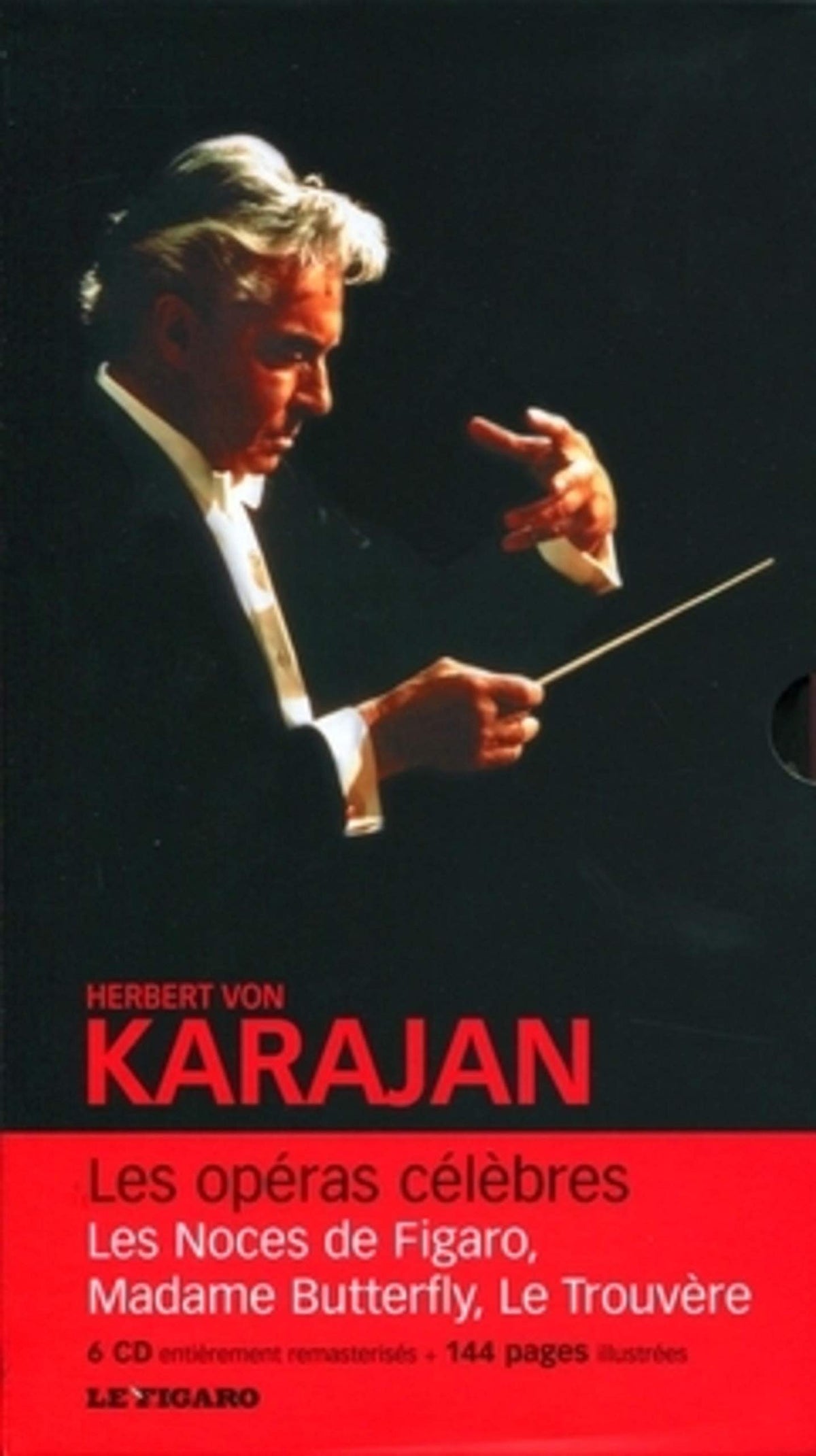 Coffret les opéras célèbres, (6cd + 3 livrets) 9782810501960