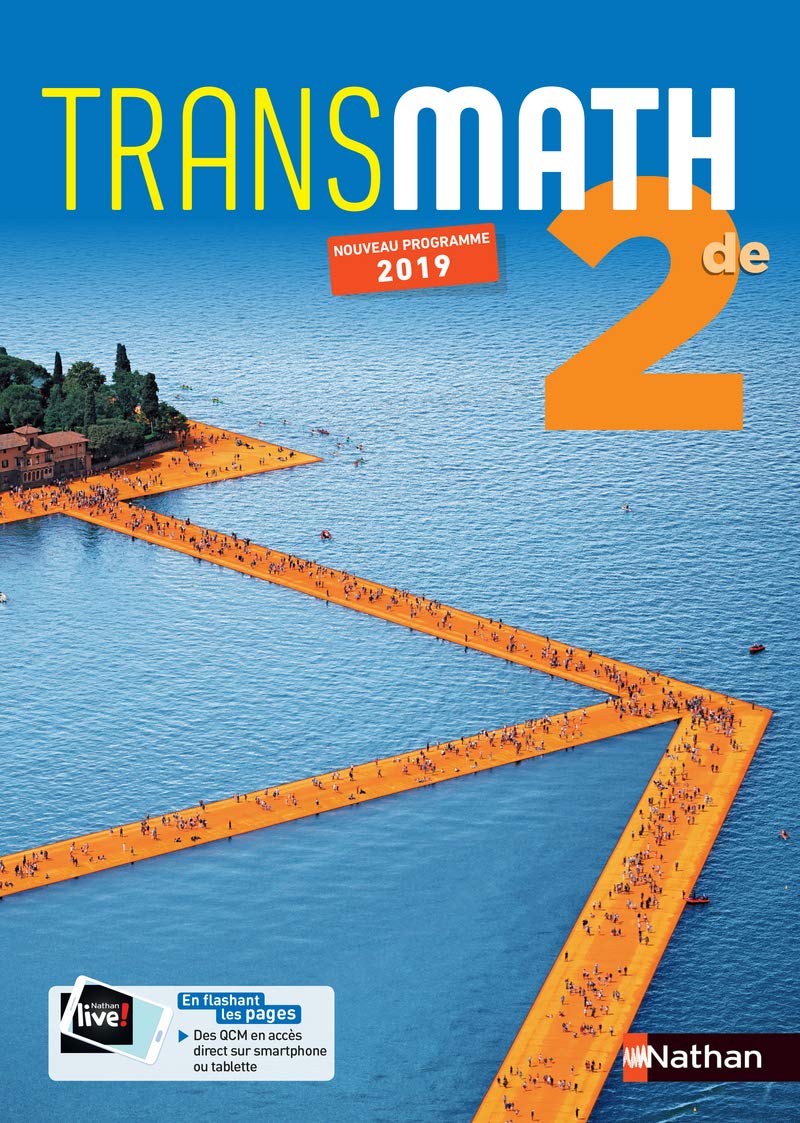 Mathématiques Transmath 2de - manuel élève (nouveau programme 2019) 9782091726366