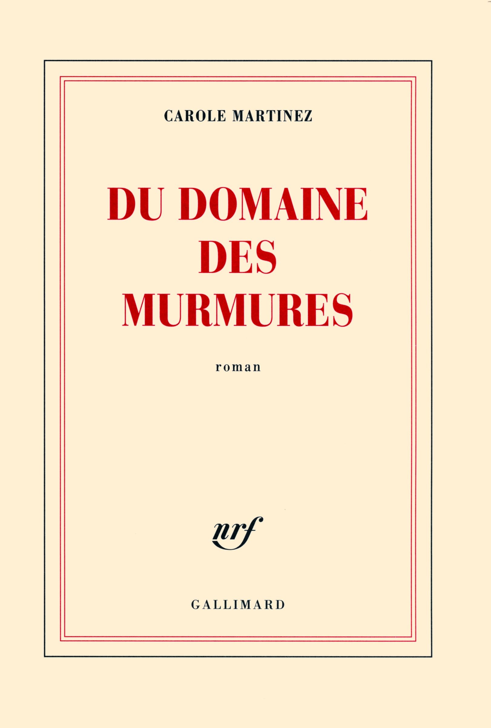 Du domaine des Murmures 9782070131495