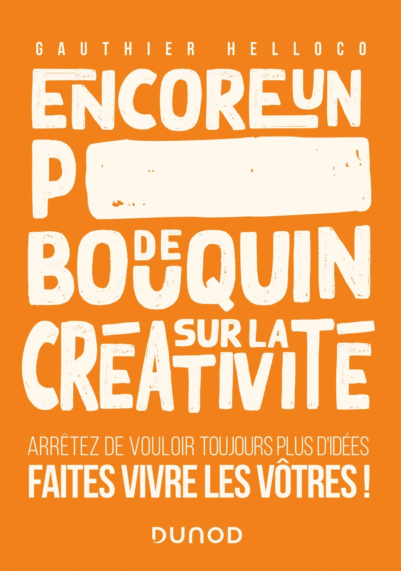 Encore un p***** de bouquin sur la créativité: Arrêtez de vouloir toujours plus d'idées, faites vivre les vôtres 9782100808878