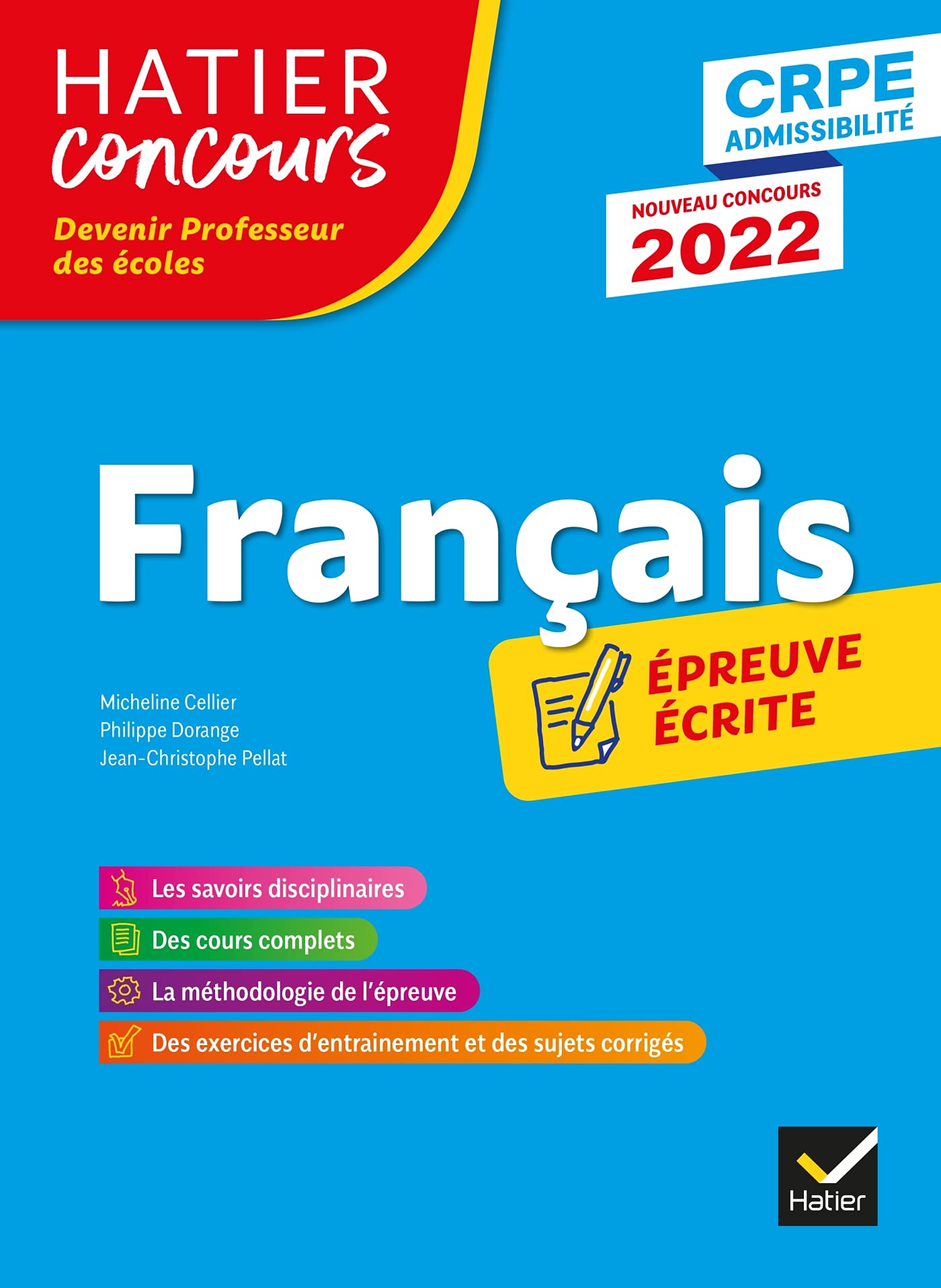 Français - CRPE 2022 - Epreuve écrite d'admissibilité 9782401082809