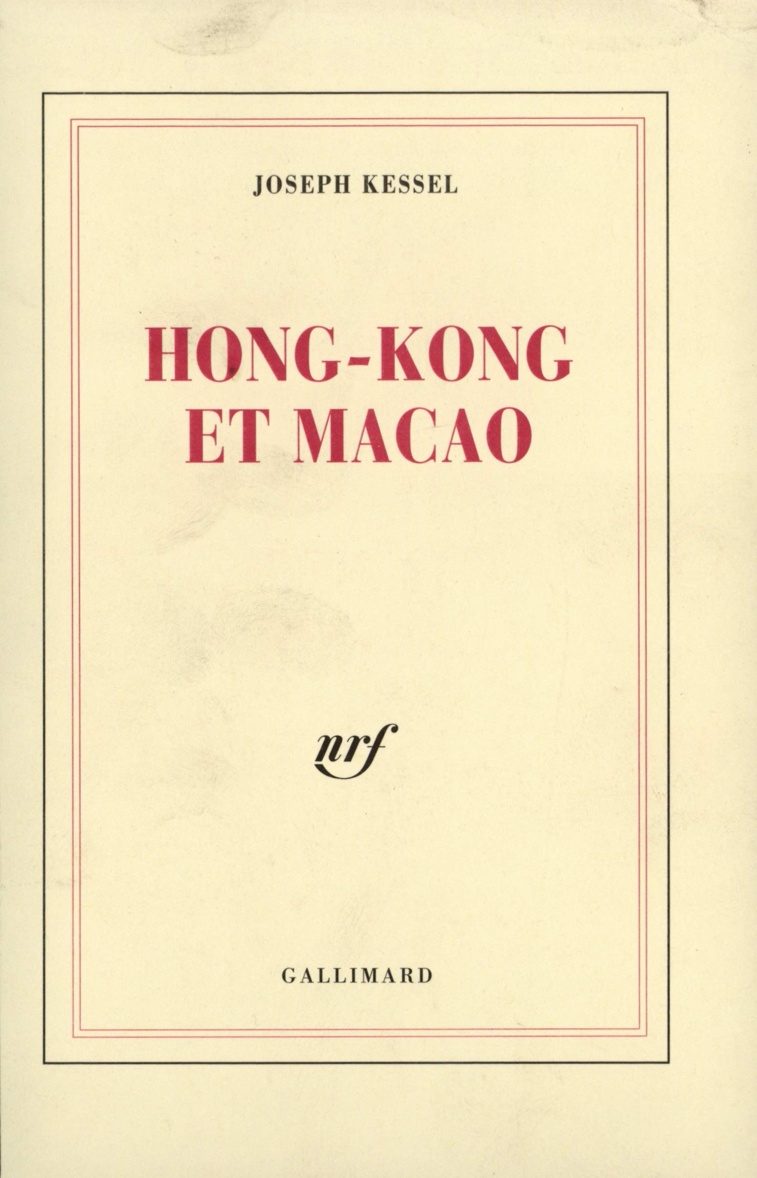 Hong Kong et Macao 9782070292455