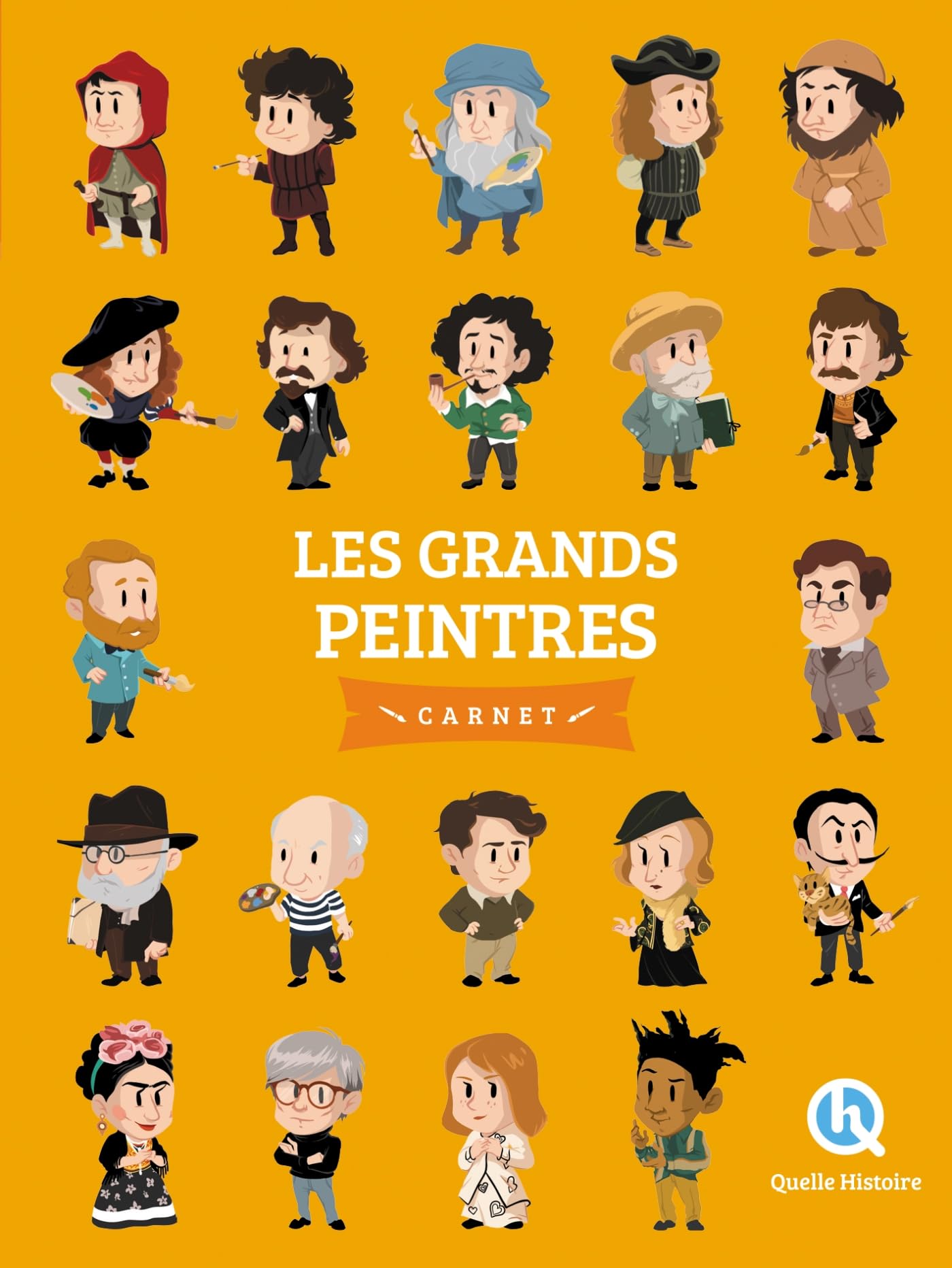 Les grands peintres - Carnet 9782371043480