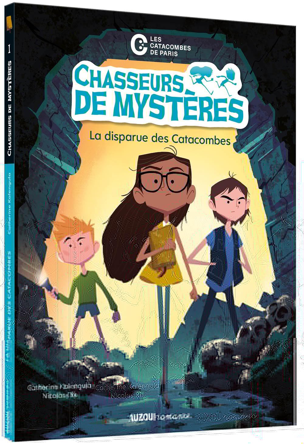Chasseurs de mystères la disparue des catacombes 9782733877449