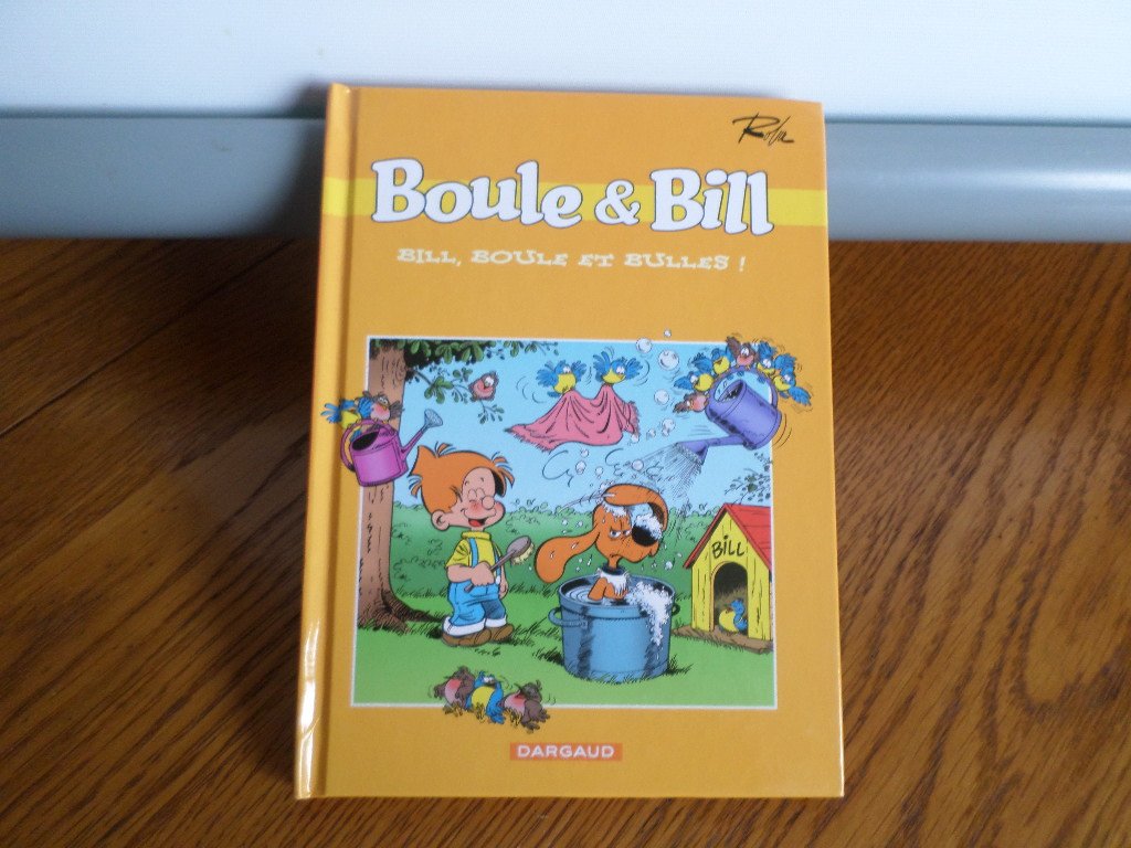 boule et bill: bill boule et bulles 9782505006947