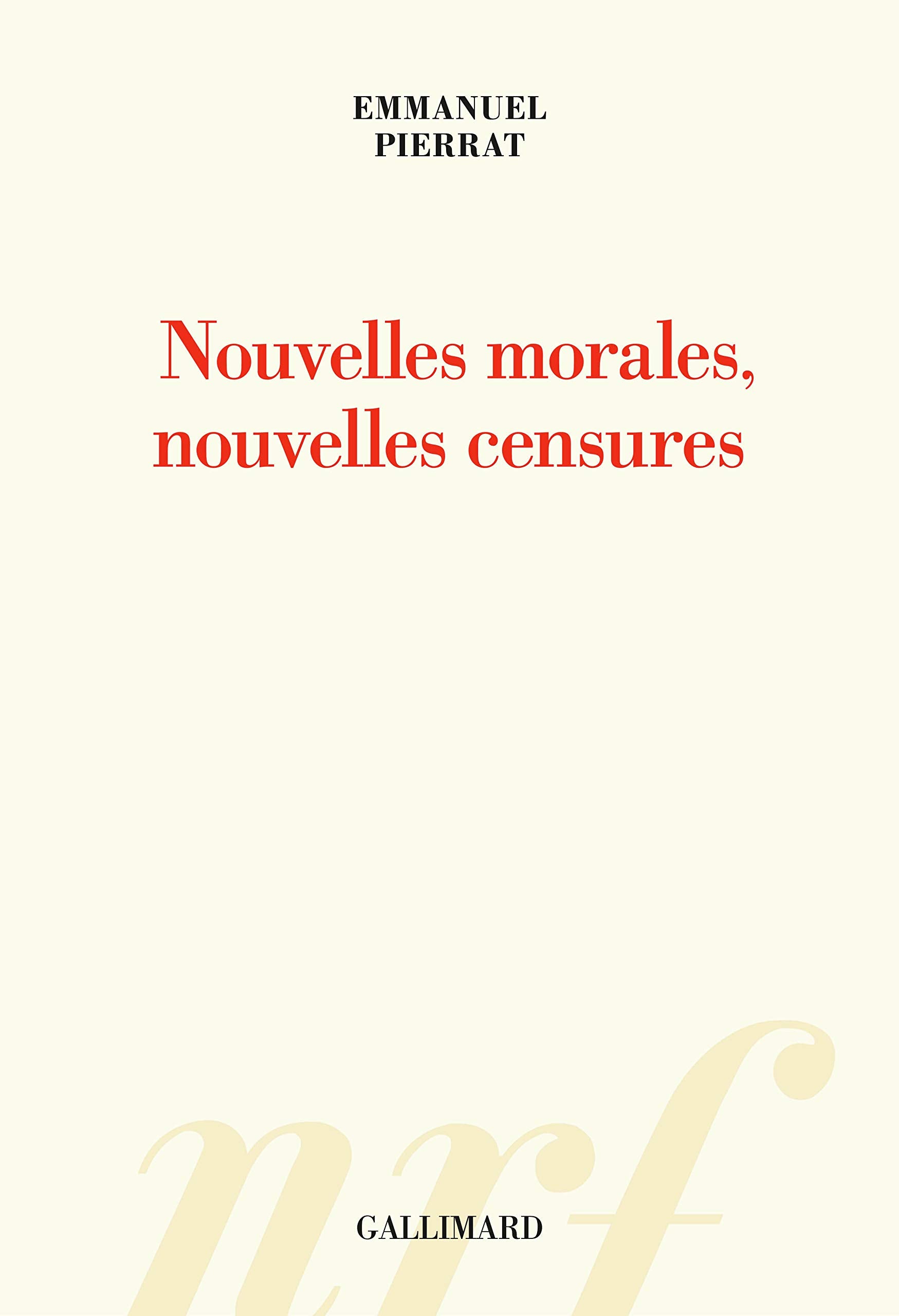 Nouvelles morales, nouvelles censures 9782072801785