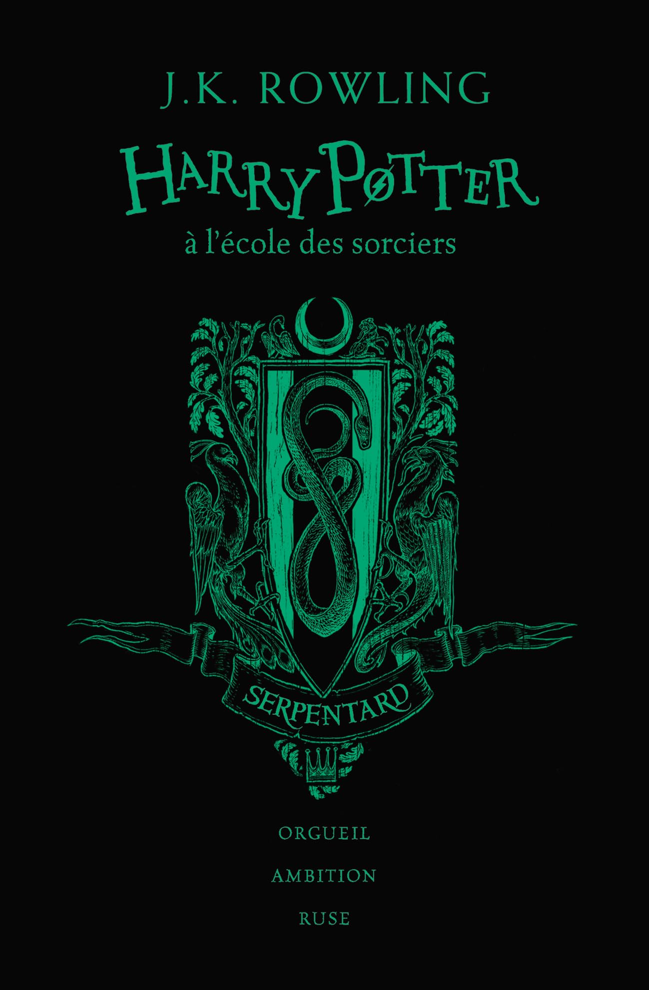 HARRY POTTER A L'ECOLE DES SORCIERS - EDITION 20 ANS SERPENTARD 9782075094450