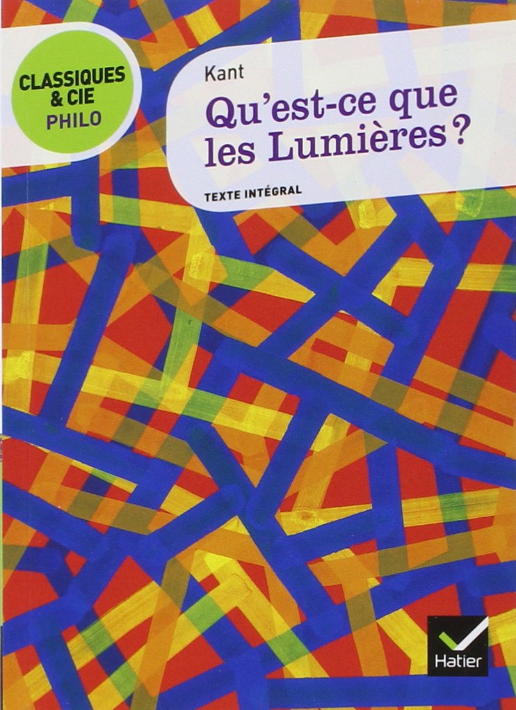 Qu'est-ce que les Lumières ? 9782218939587