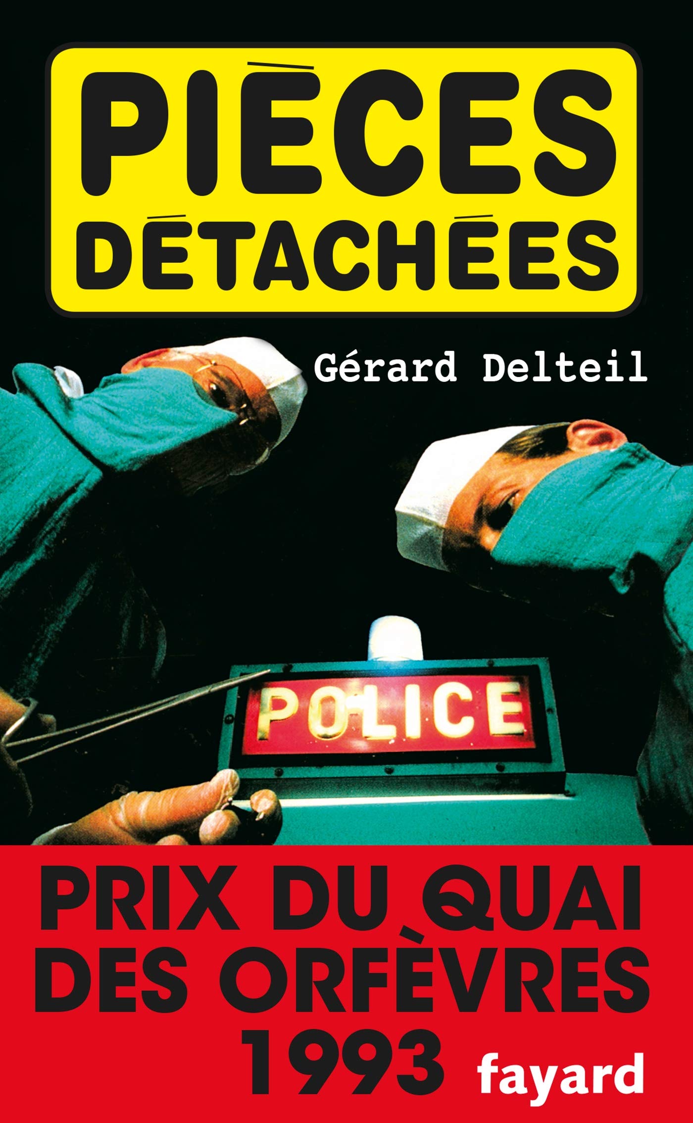Pièces détachées - Prix Quai des Orfèvres 1993 9782213030012