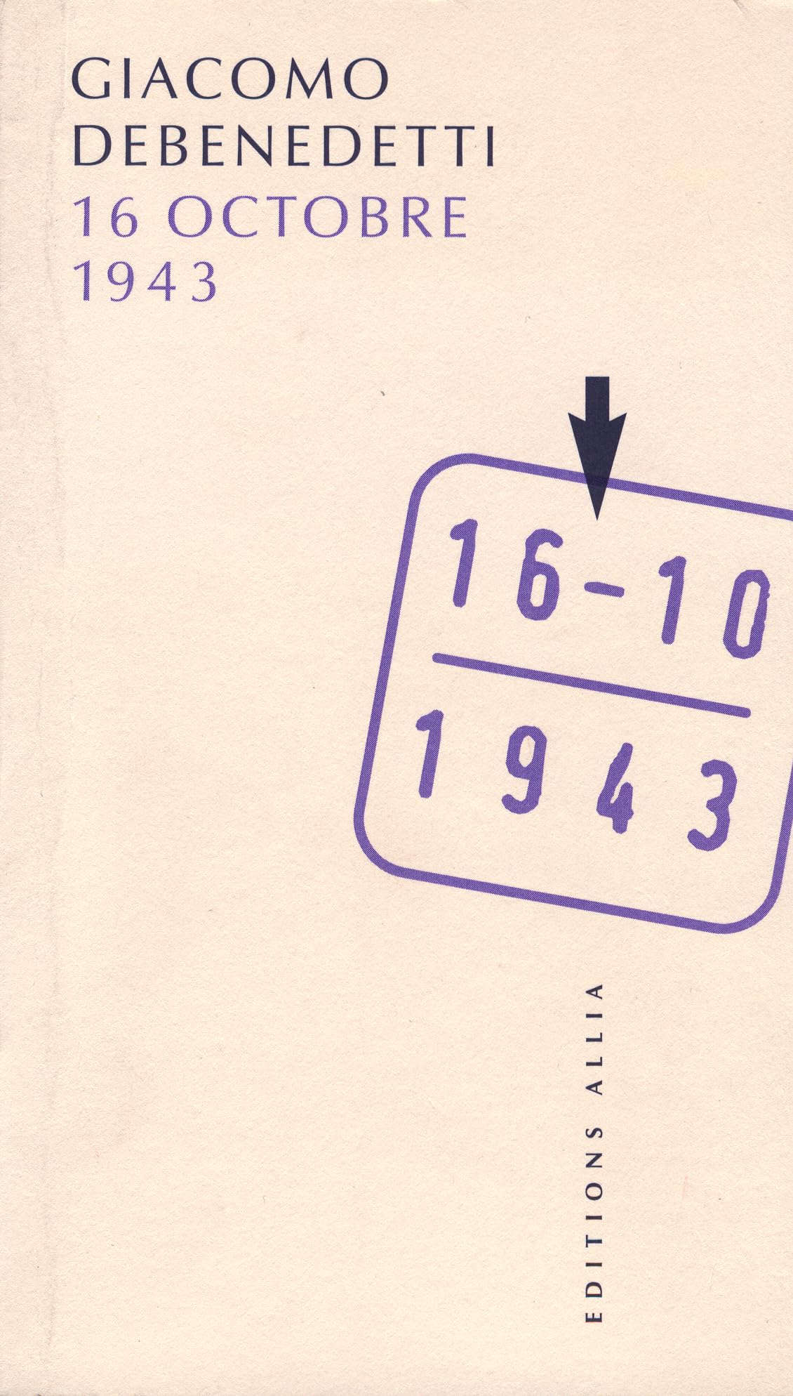 16 Octobre 1943 9782844850584