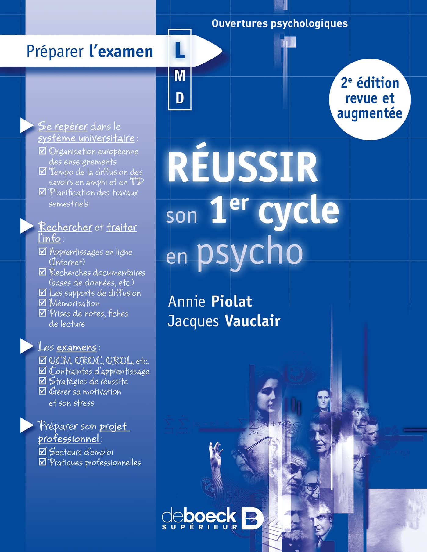 Réussir son 1er cycle en psycho 9782804108427