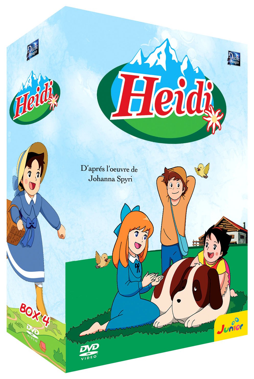 Heidi-Edition 4 DVD-Partie 4 3700093907701