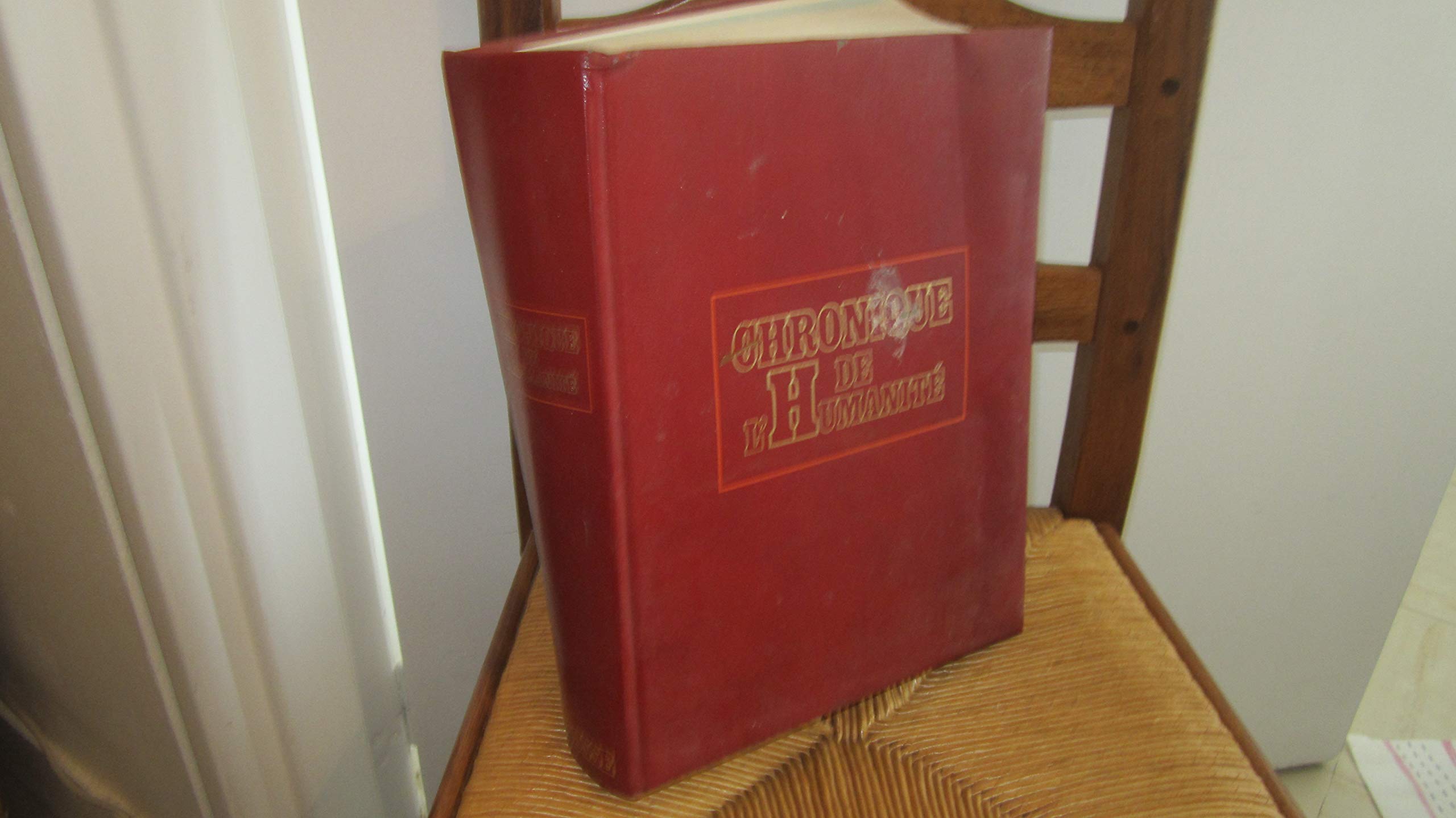 Chronique de l'humanité 9782035032096