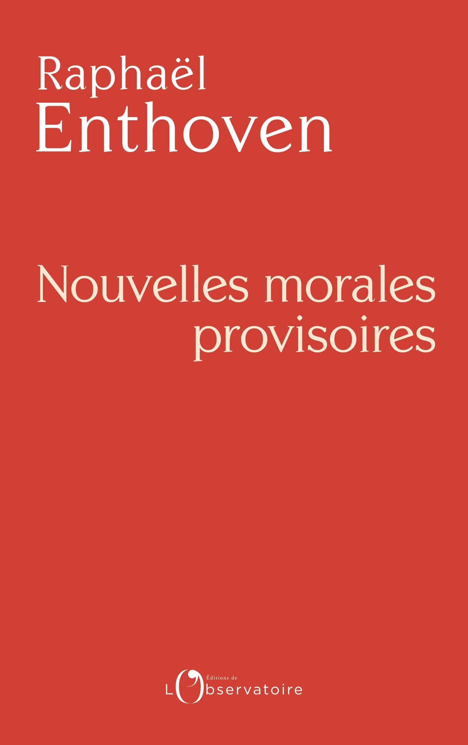 Nouvelles morales provisoires 9791032905104