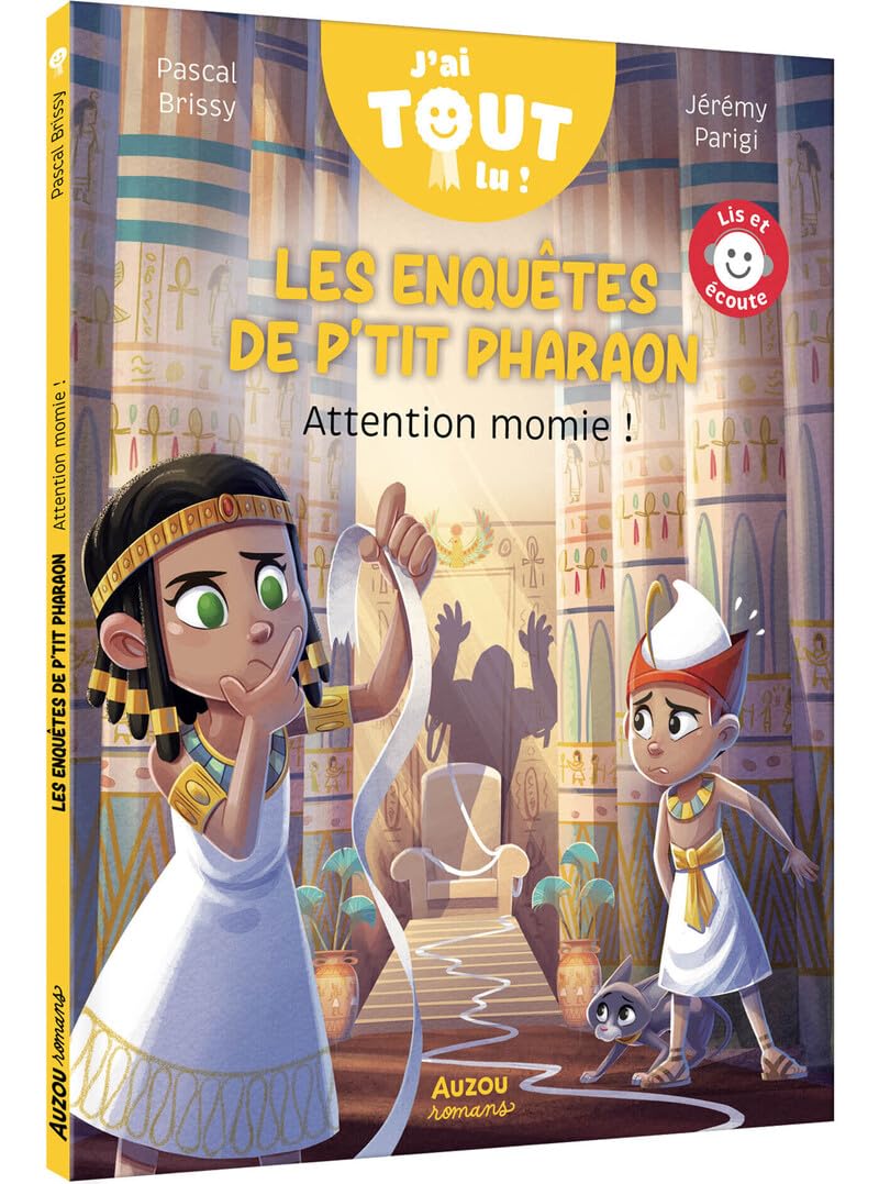 Les enquêtes de p¿tit pharaon - attention momie ! 9791039554923