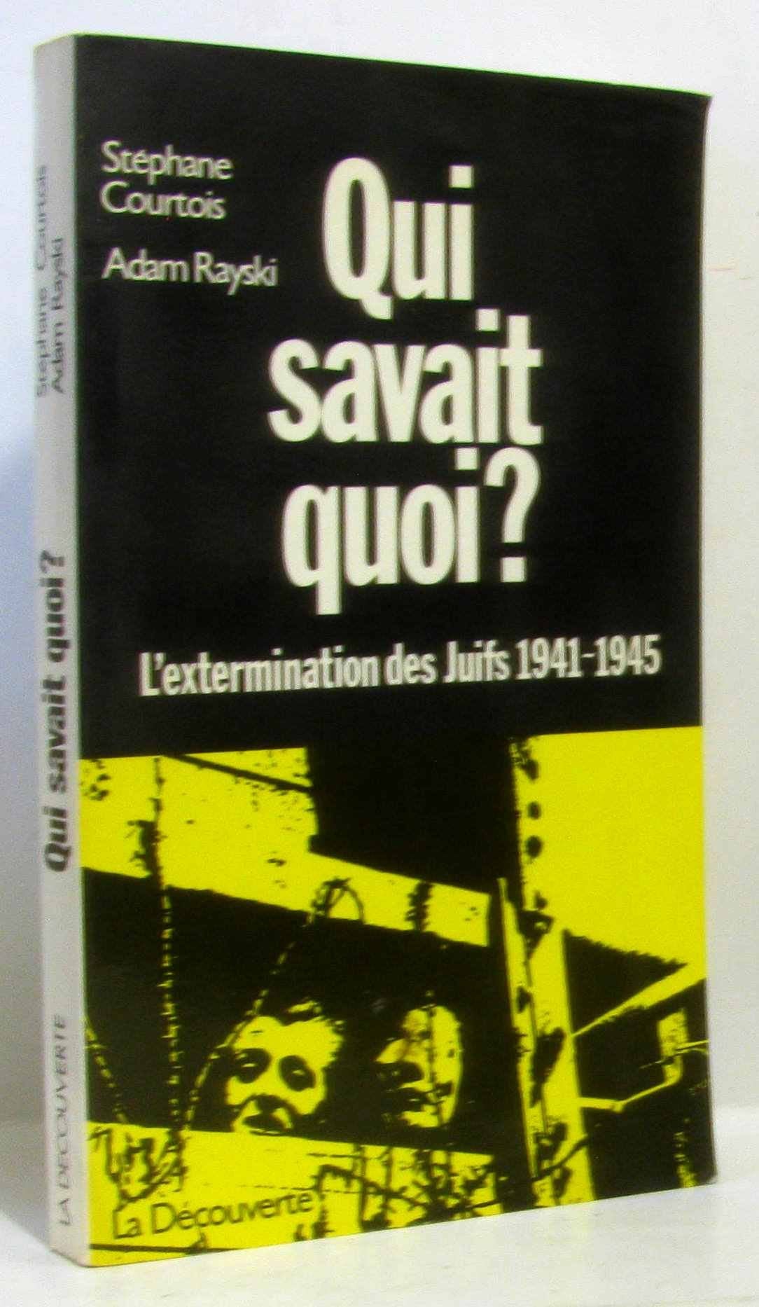 QUI SAVAIT QUOI 9782707117052