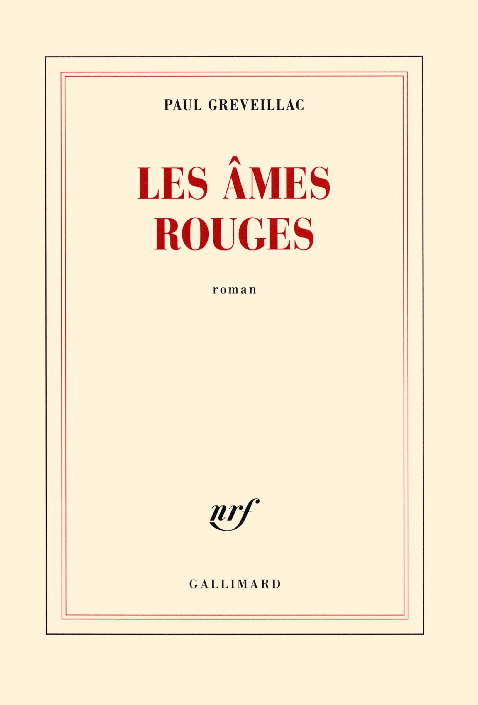 Les âmes rouges 9782070107599