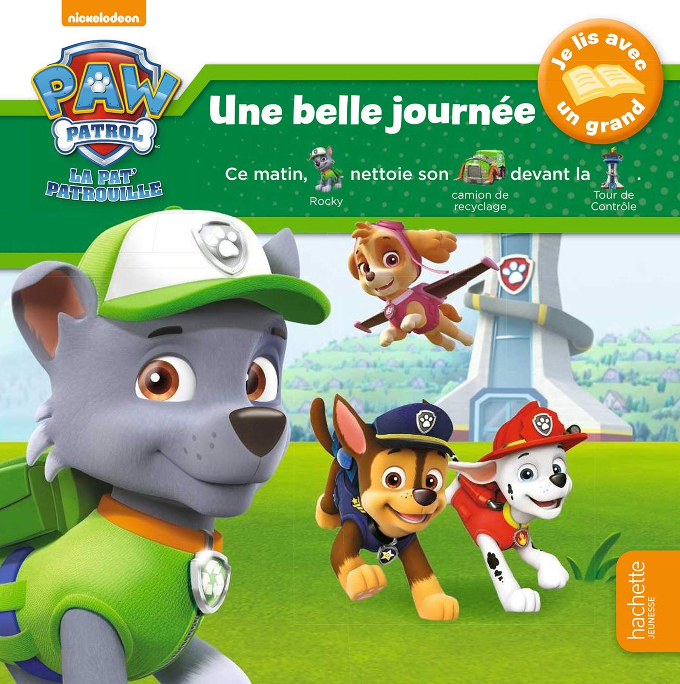Paw Patrol-La Pat'Patrouille - Je lis avec un grand - Une belle journée 9782017050445
