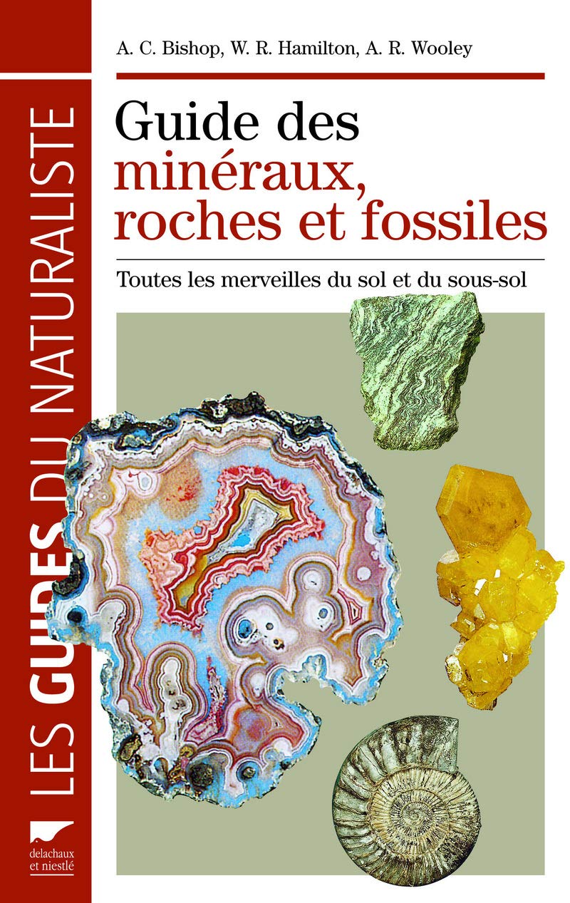 Guide des minéraux, roches et fossiles: Toutes les merveilles du sol et du sous-sol 9782603016473