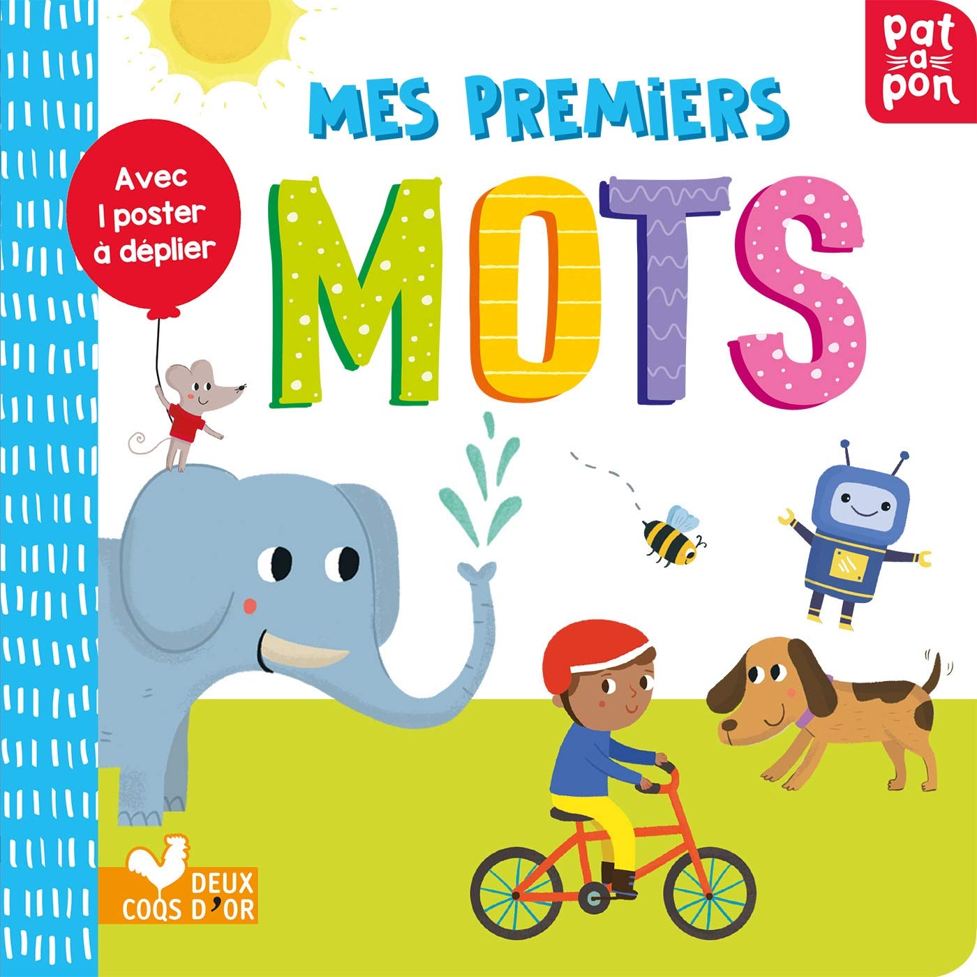 Mes premiers mots - livre avec poster à déplier 9782016270875