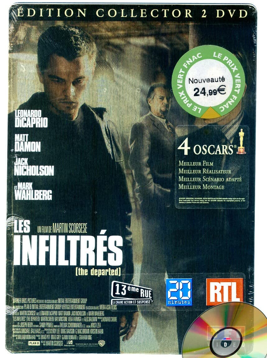 Les Infiltrés / Steelbook Edition Collector 2 DVD (Boitier Métal) 5013925448623