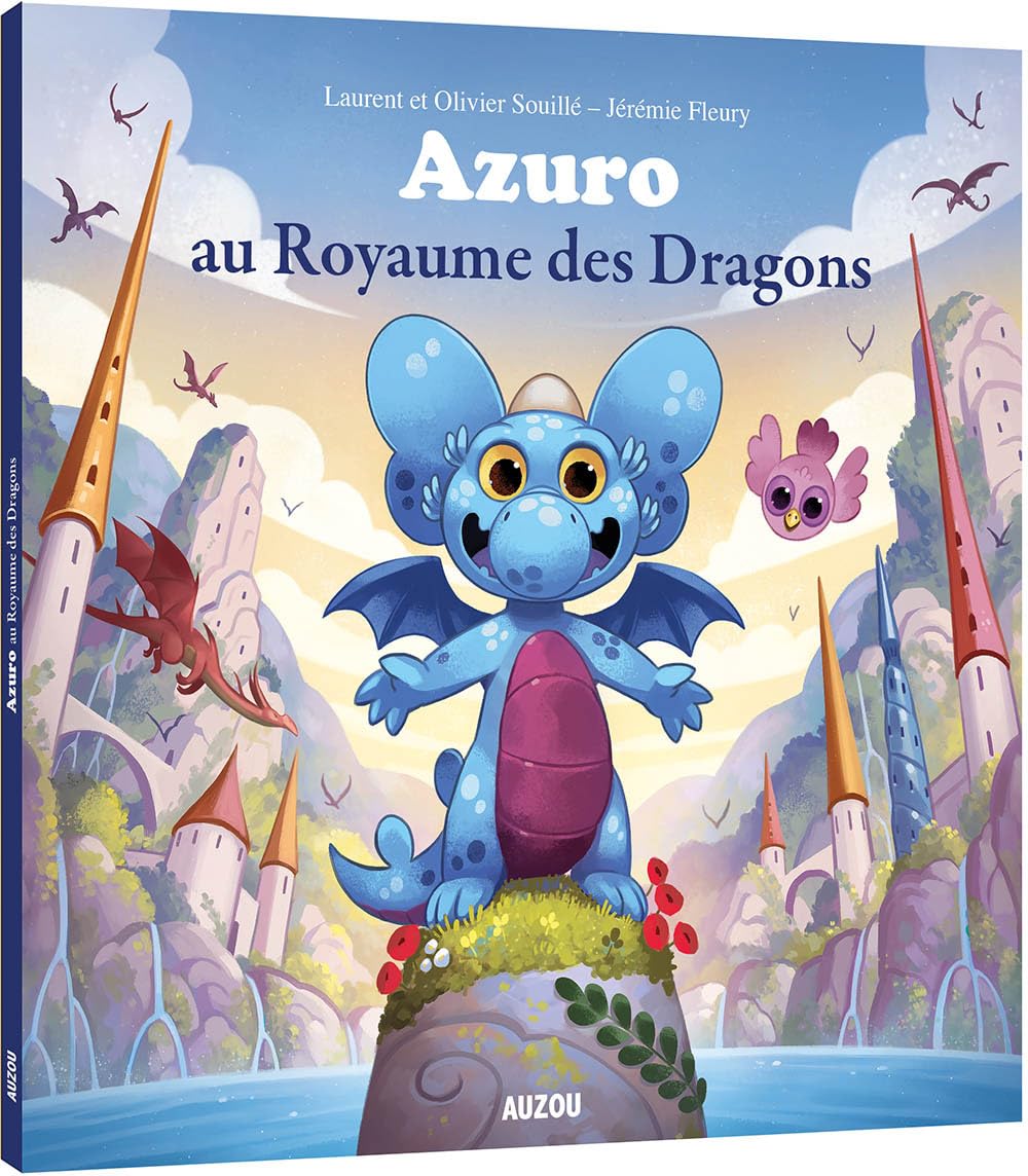 Azuro : Azuro au royaume des dragons 9782733868126