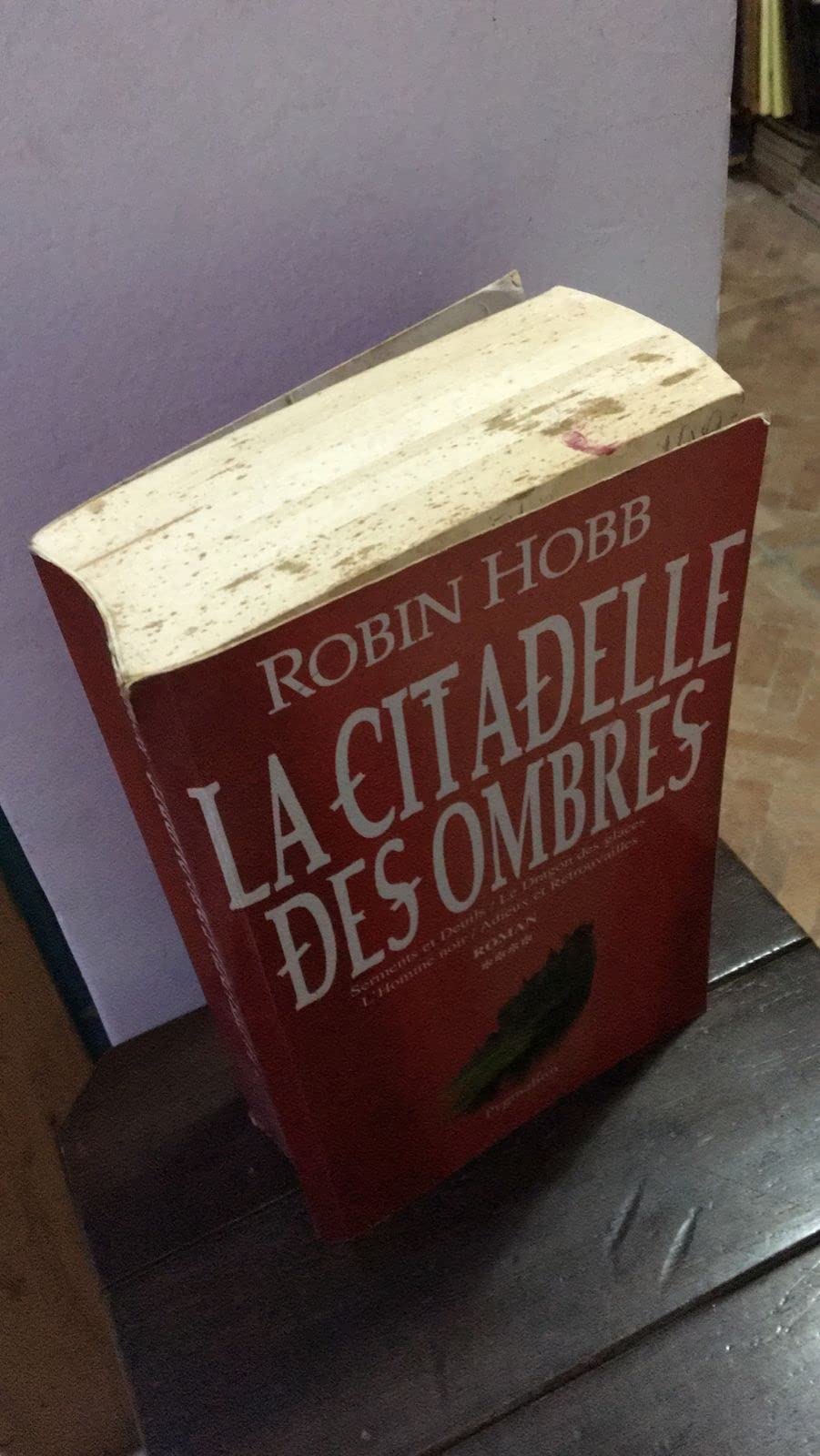 LA CITADELLE DES OMBRES T4: SERMENTS ET DEUILS / LE DRAGON DES GLACES / L'HOMME NOIR / ADIEUX ET RETROUVAILL 9782756400969