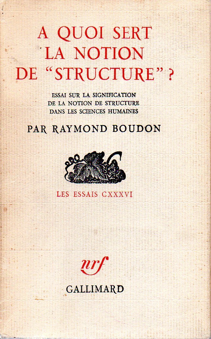 A quoi sert la notion de structure ? 9782070268450