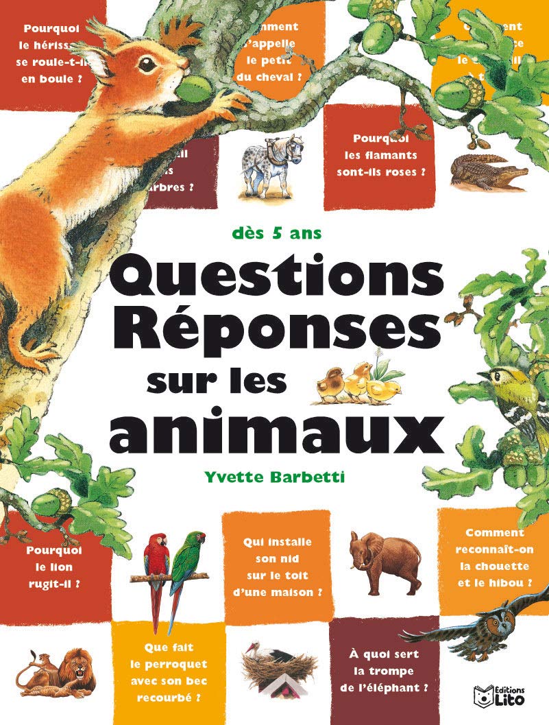 Questions Réponses sur les animaux 9782244474045