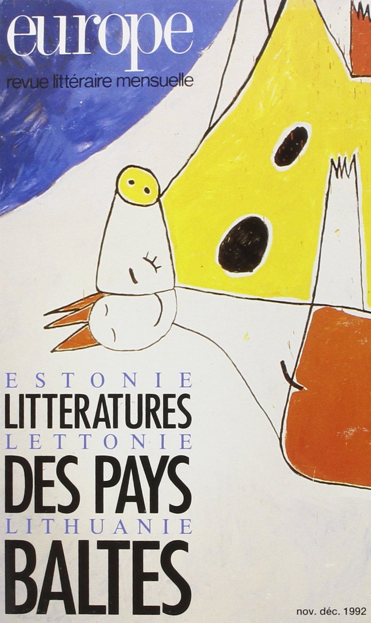 Littérature des Pays baltes, numéro 783-784 9782209067015