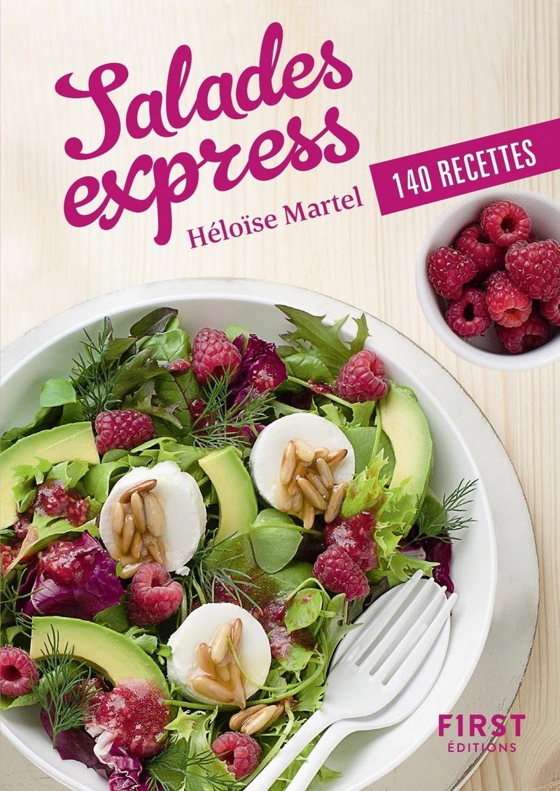 Petit Livre de - Salades express en 140 recettes 9782412037188