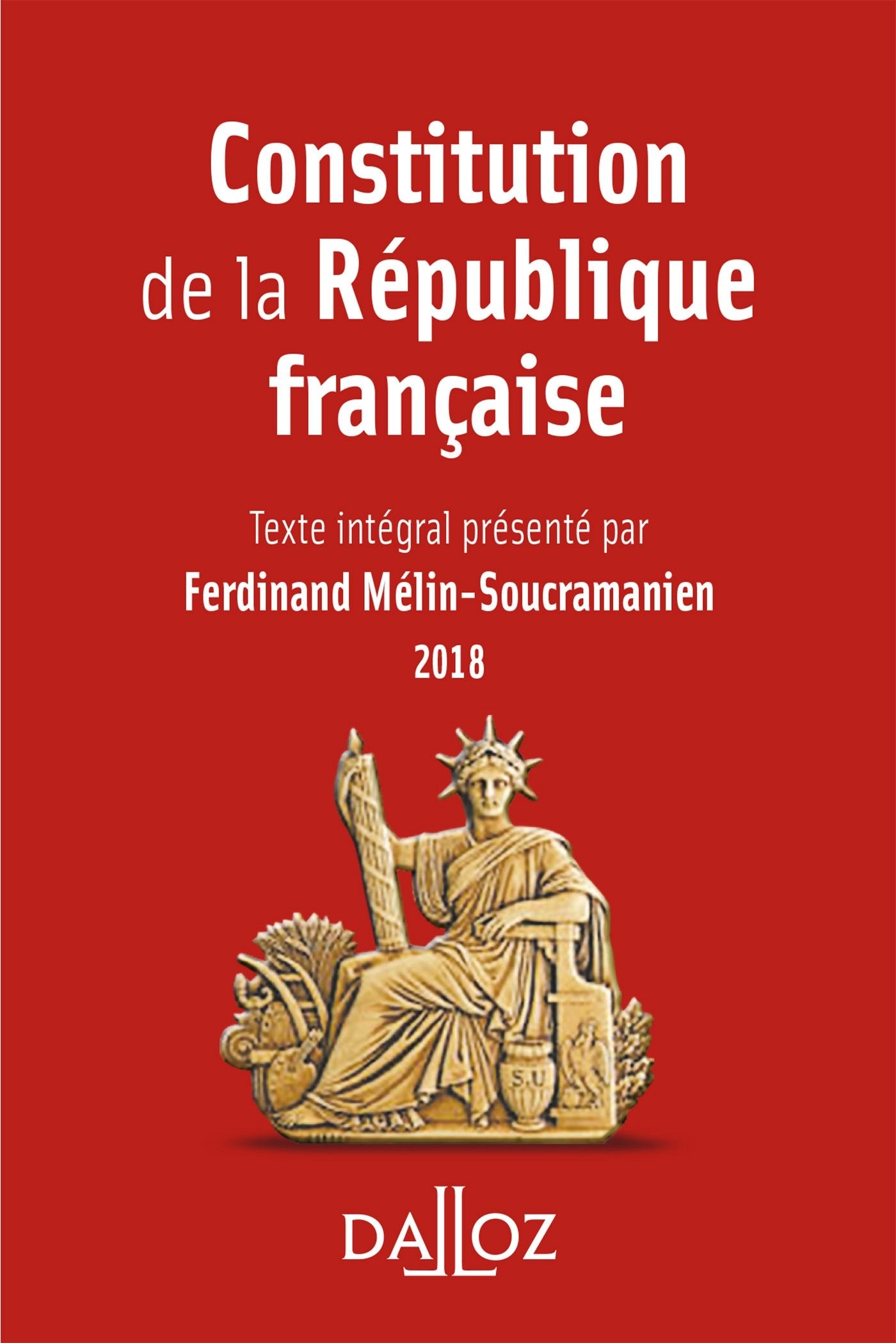 Constitution de la République française 9782247169153