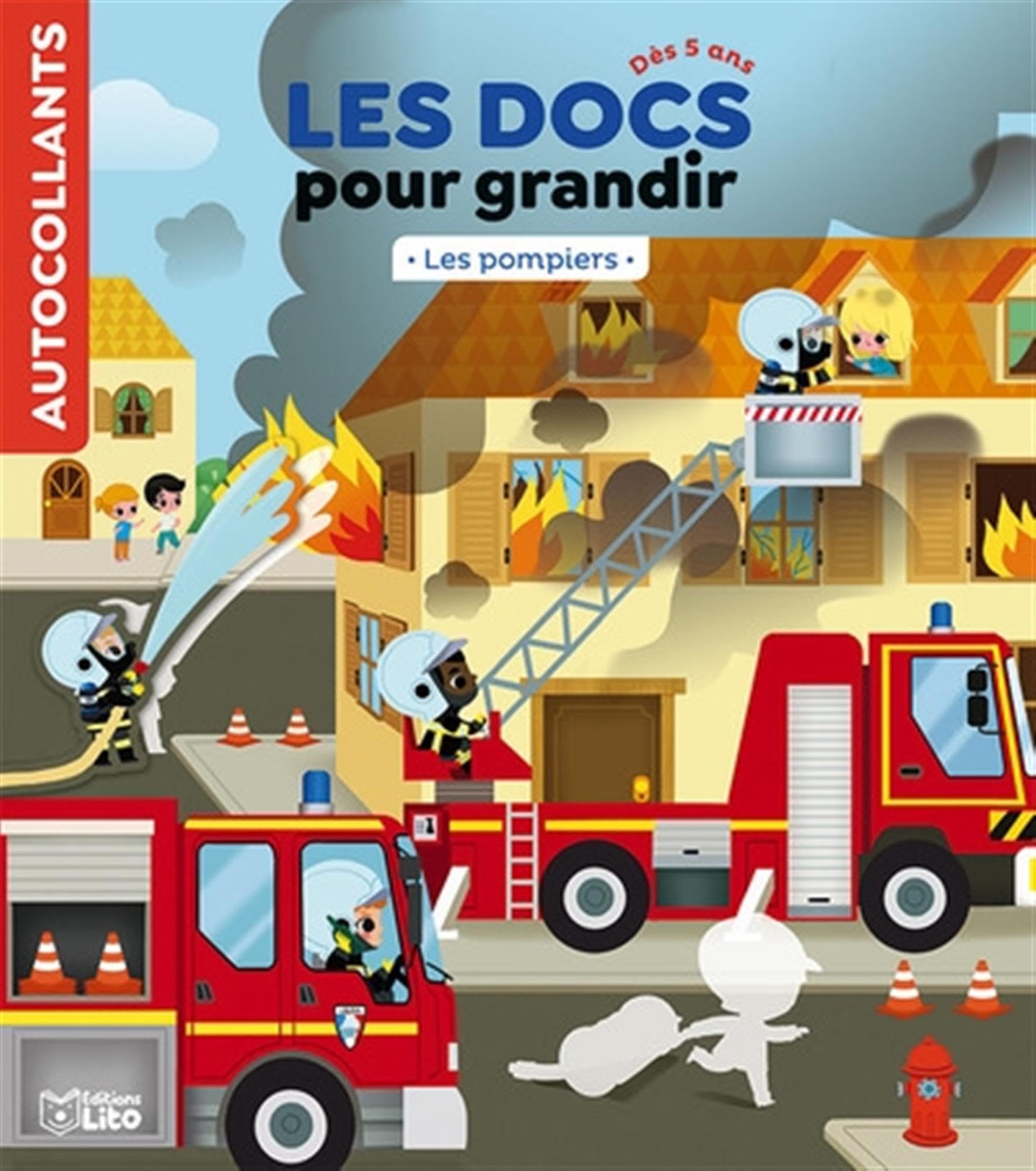 DOCS POUR GRANDIR LES POMPIERS 9782244212364