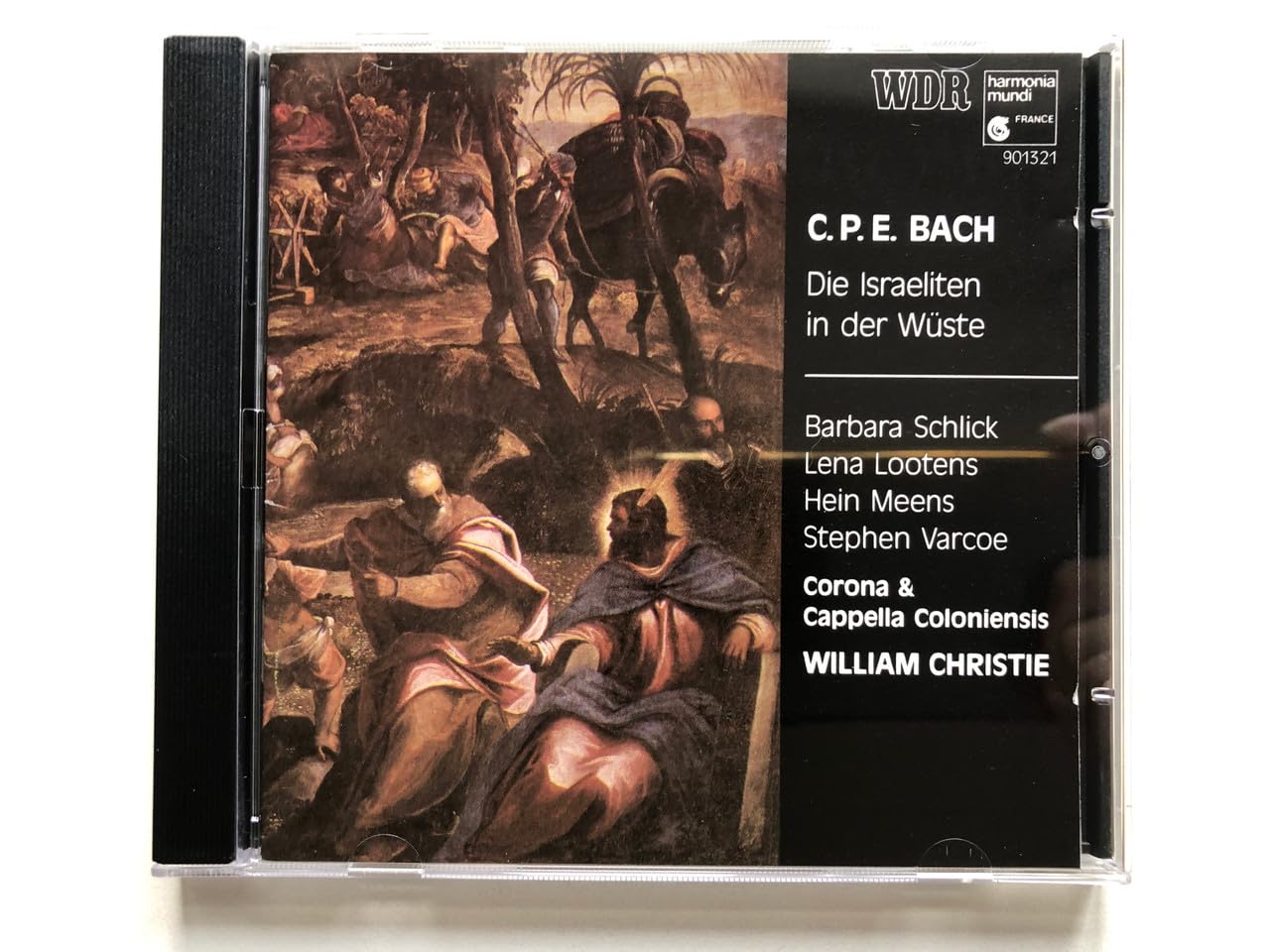 C.P.E. Bach - Die Israeliten in der Wüste / Schlick, Lootens, Meens, Varcoe, Corona & Cappella Coloniensis, Christie 3149025058720