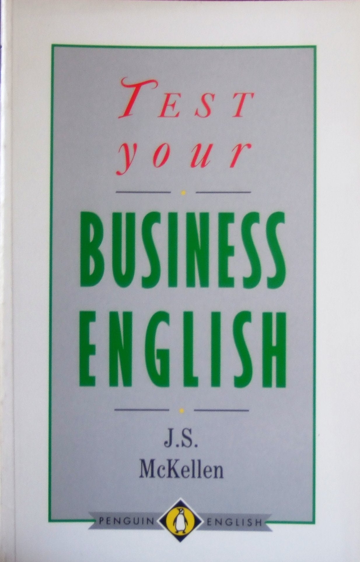 Test Your Business English 9780140809855