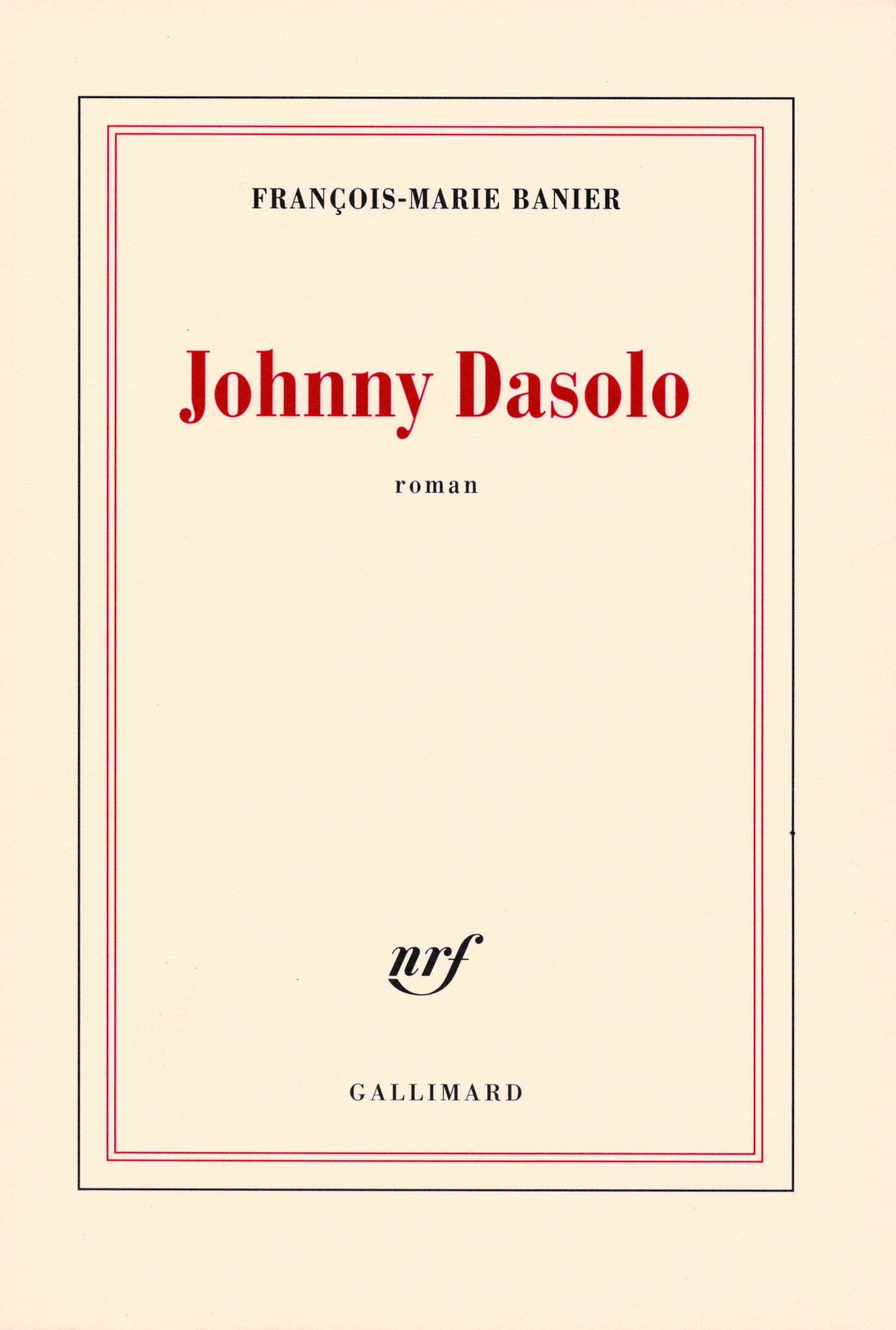 Johnny Dasolo 9782070786084