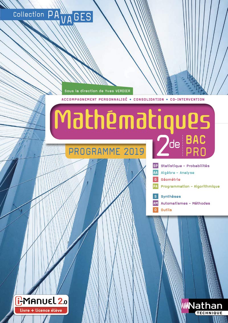 Mathématiques - 2de Bac Pro - Coll. Pavages 9782091650777
