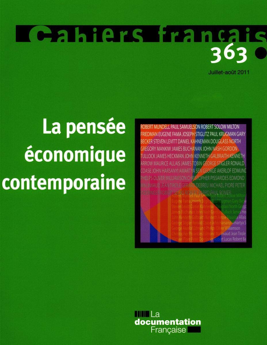 La pensée économique contemporaine (N.363 Juillet-Aout 2011) 3303330403631