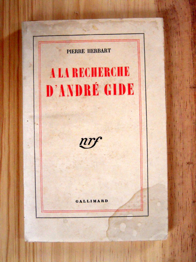 A la recherche d'andre gide 9782070231867