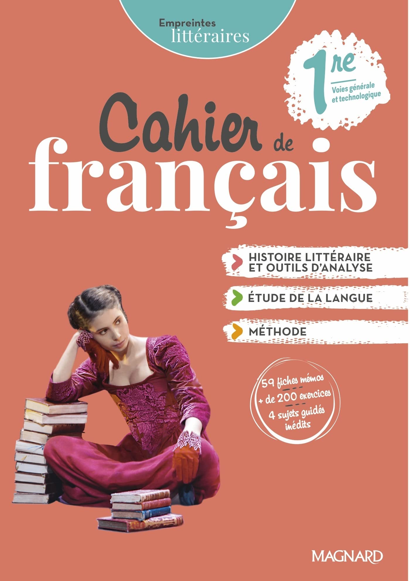 Empreintes littéraires Français 1re (2021) - Cahier consommable – Élève 9782210114654