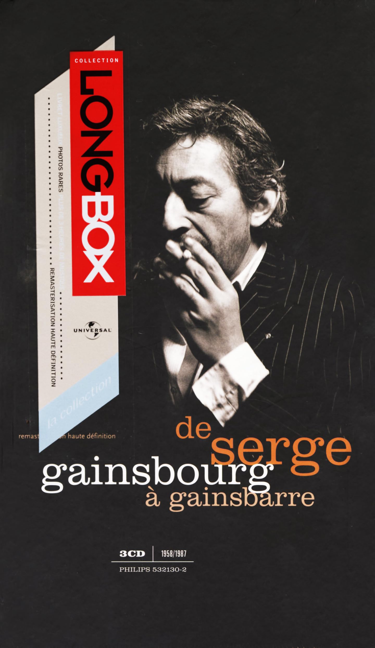 De Serge Gainsbourg à Gainsbarre (Coffret Long Box 3 CD) 0731453213029