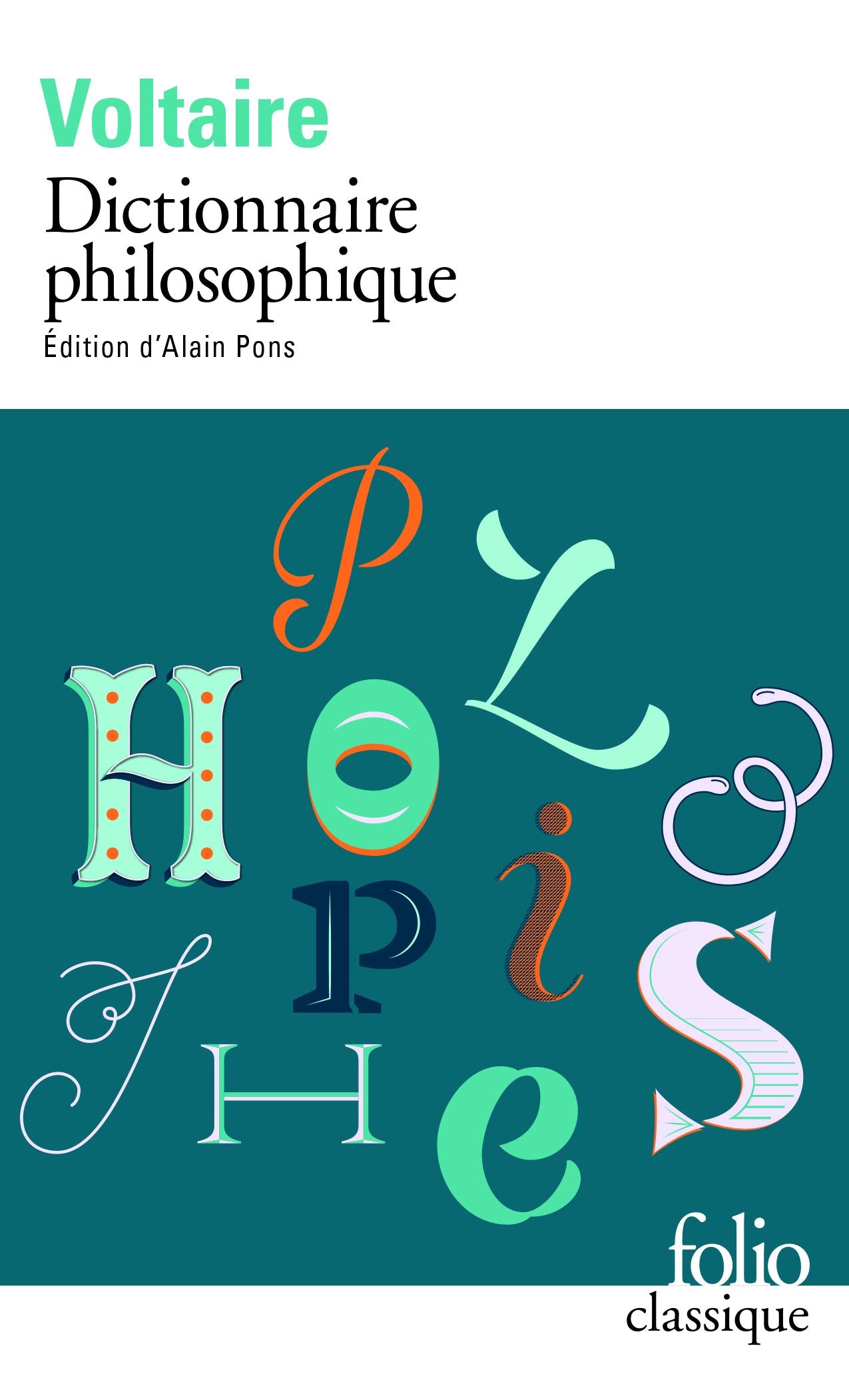 Dictionnaire philosophique 9782070386284
