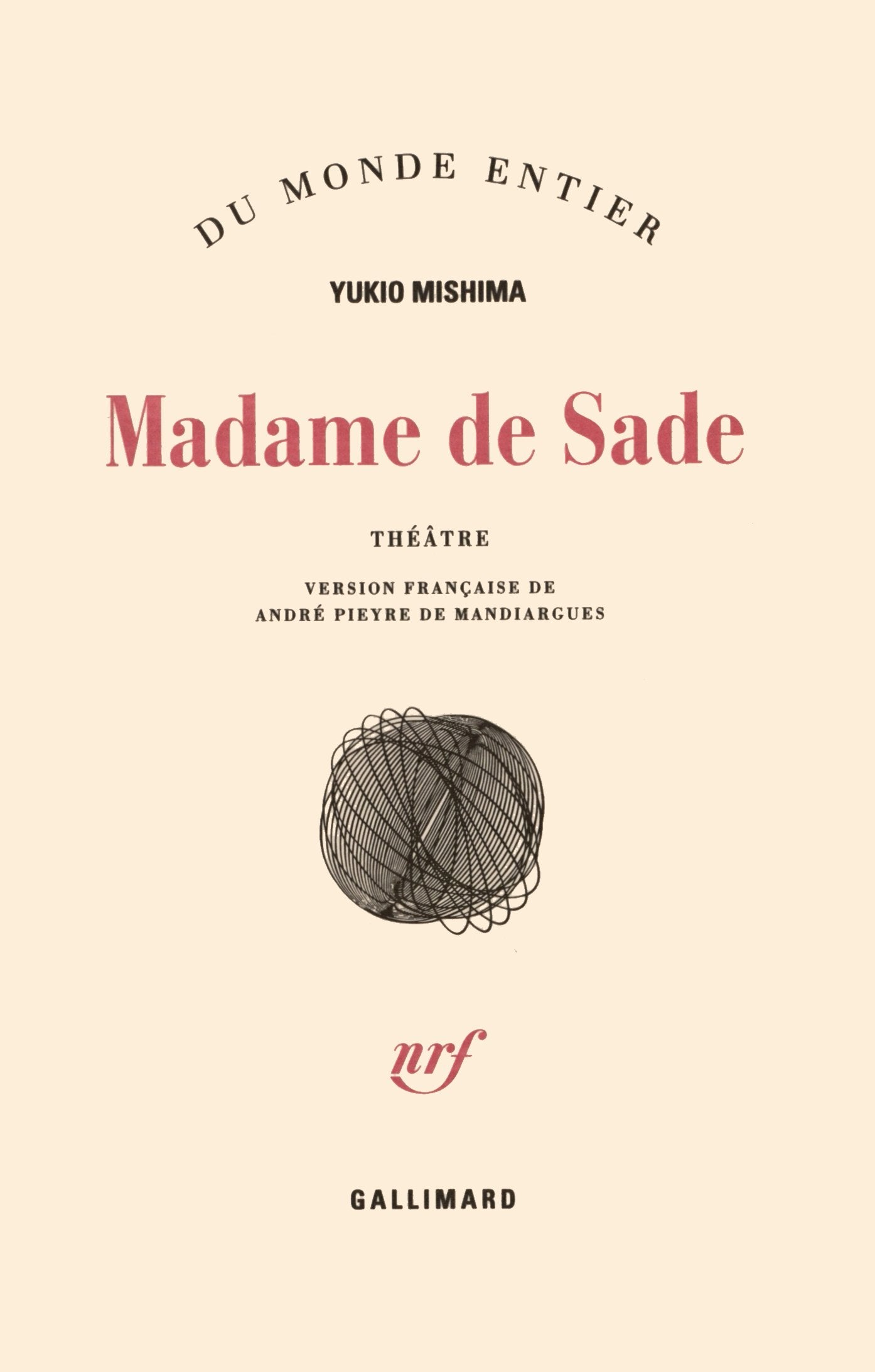 Madame de Sade 9782070294893