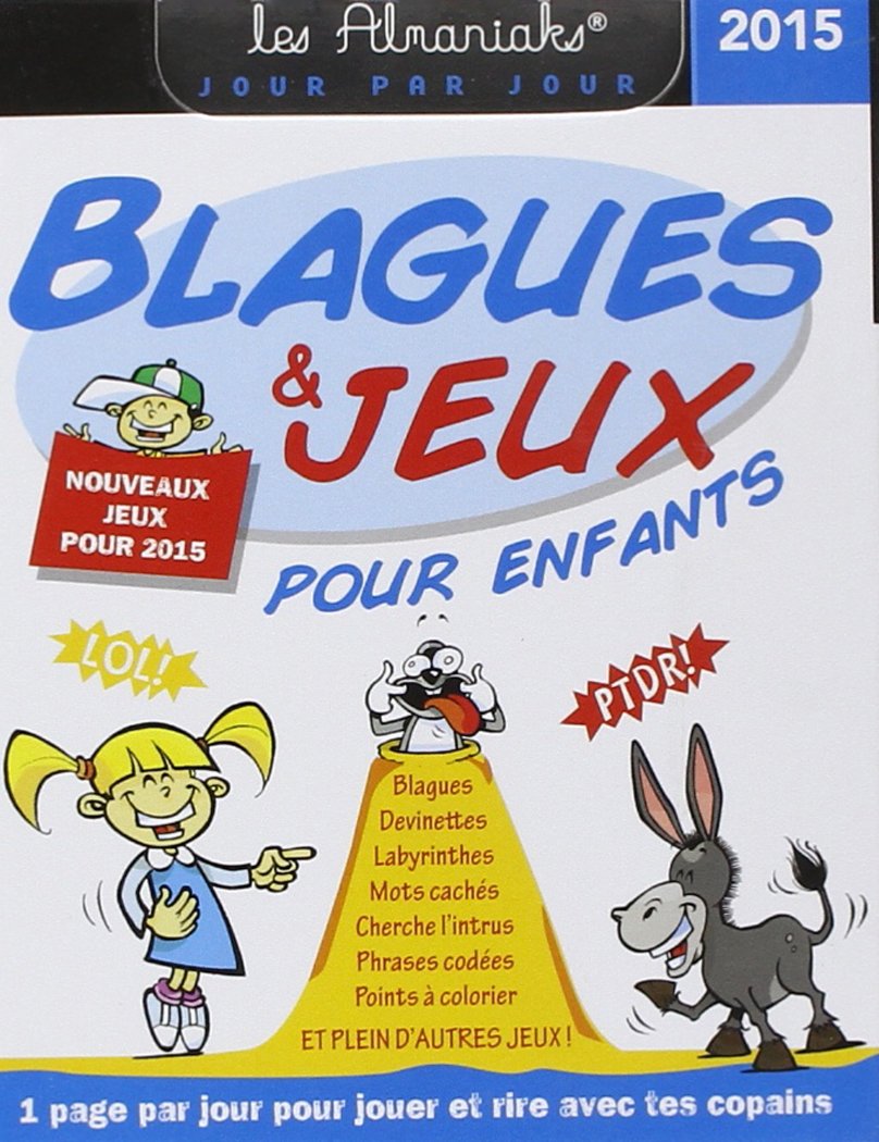 Almaniak Blagues et jeux pour enfants 2015 9782351555910