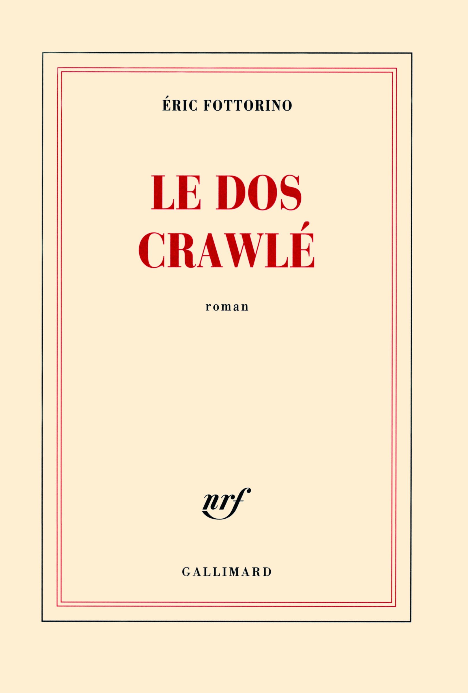 Le dos crawlé 9782070134182