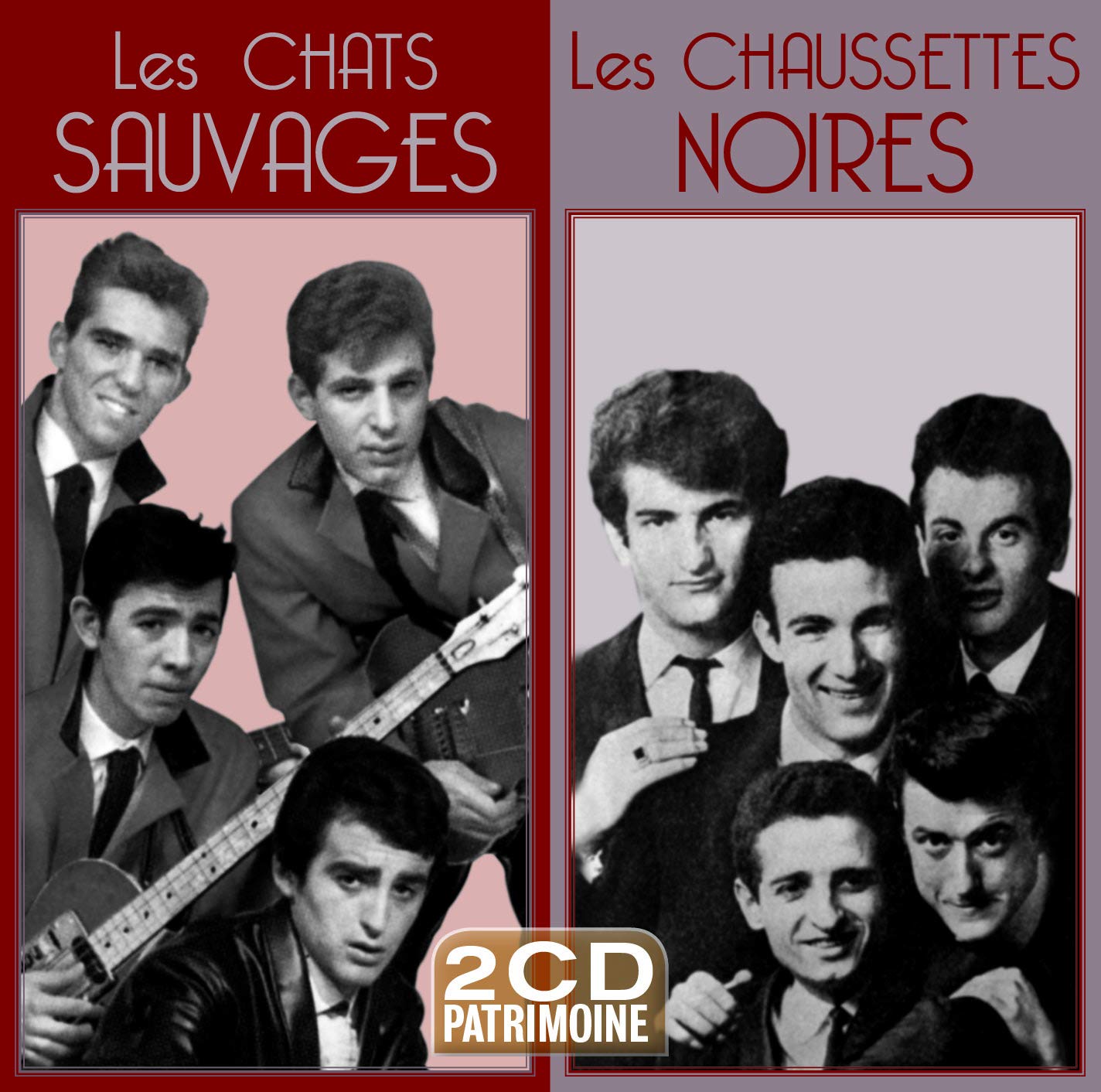 Les Chats Sauvages/Les Chaussettes Noires (2cd Patrimoine) 0602577462948